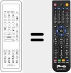 Replacement remote control for RC5915