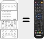 Ersatzfernbedienung f&uuml;r RC7703