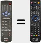 Ersatzfernbedienung f&uuml;r RC8611 01