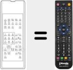 Ersatzfernbedienung für RC OSD