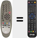 Replacement remote control for REMCON676