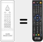 Replacement remote control for REMCON694