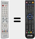 Ersatzfernbedienung f&uuml;r BN5900618A