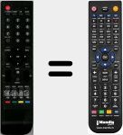 Ersatzfernbedienung f&uuml;r RCTFG027 (I14000000539)