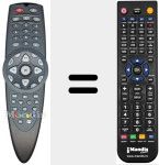 Replacement remote control for REMCON574
