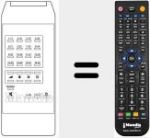 Replacement remote control for REMCON717