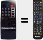 Ersatzfernbedienung f&uuml;r REMCON633