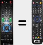 Ersatzfernbedienung f&uuml;r ICube1500