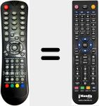 Ersatzfernbedienung f&uuml;r XMURMC0003