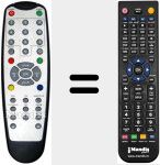 Ersatzfernbedienung f&uuml;r SD-200