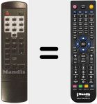 Ersatzfernbedienung f&uuml;r REMCON068