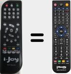 Ersatzfernbedienung f&uuml;r TDT Apolo