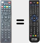 Replacement remote control for SM-100A