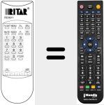 Ersatzfernbedienung f&uuml;r RC0611