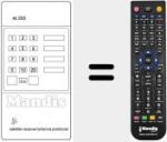 Ersatzfernbedienung für RC200