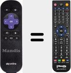 Ersatzfernbedienung f&uuml;r SkyOnline
