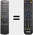 Ersatzfernbedienung f&uuml;r RC 2546 (31000529)