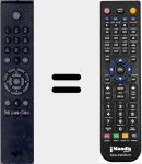 Replacement remote control for RC101