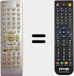 Ersatzfernbedienung f&uuml;r Vision-SLX