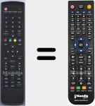 Replacement remote control for D80002207