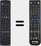 Replacement remote control for D80002407