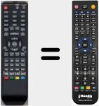 Ersatzfernbedienung f&uuml;r LCD1920DVX