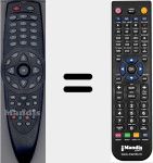 Ersatzfernbedienung für CCR682