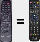 Ersatzfernbedienung für CCS170