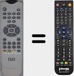 Ersatzfernbedienung für DSR5010