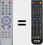 Ersatzfernbedienung f&uuml;r DSR750TS