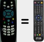 Replacement remote control for Homecast002