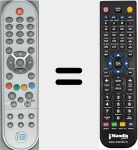 Ersatzfernbedienung f&uuml;r IR RC 37