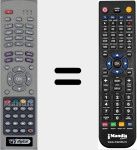 Ersatzfernbedienung für RCU 018