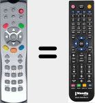 Replacement remote control for Imperal CPK