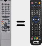 Replacement remote control for LT5005