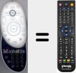 Ersatzfernbedienung für Orange001