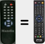 Ersatzfernbedienung f&uuml;r Orbitech001