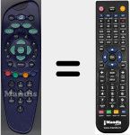 Replacement remote control for Pace001