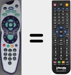 Replacement remote control for Pace005