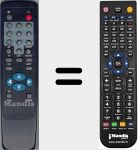 Ersatzfernbedienung f&uuml;r RC0896A