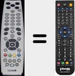 Replacement remote control for Reel001