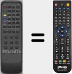 Replacement remote control for TC99