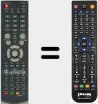 Ersatzfernbedienung f&uuml;r 043A55656W170