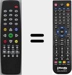 Replacement remote control for RG419DT1