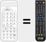 Ersatzfernbedienung f&uuml;r DIGICOMPUTEROSD