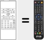 Ersatzfernbedienung für AV5605