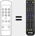 Ersatzfernbedienung f&uuml;r RC90