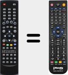 Ersatzfernbedienung für RG405PVRS7