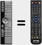 Replacement remote control for 40023398
