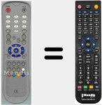 Ersatzfernbedienung für RC2000